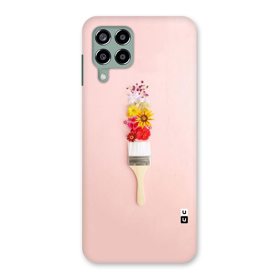 Painted Flowers Back Case for Galaxy M33
