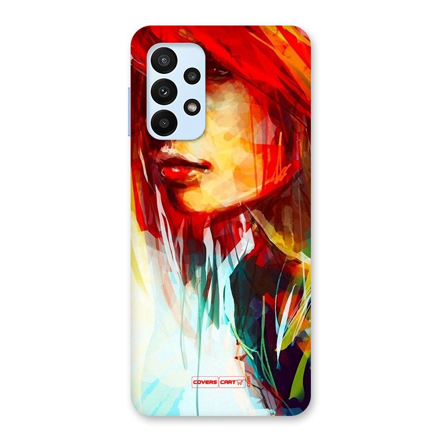 Painted Girl Back Case for Galaxy A23