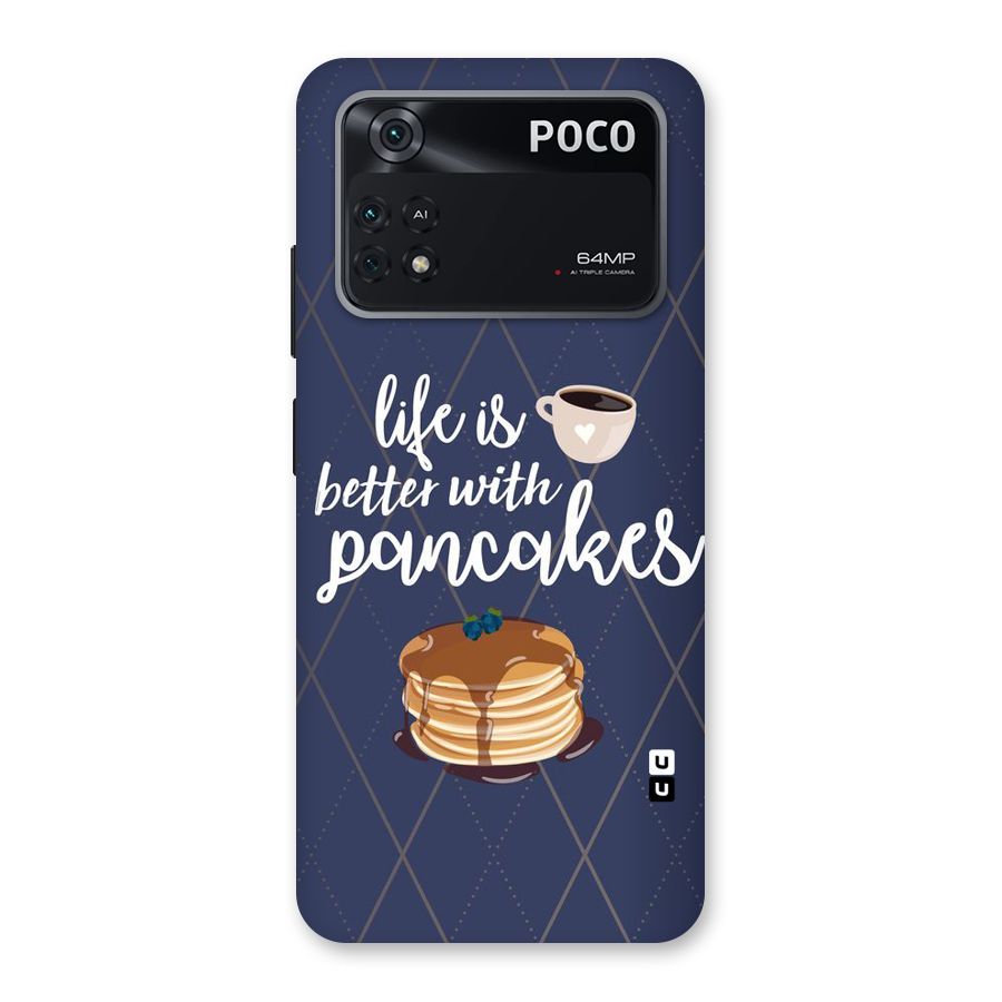 Pancake Life Back Case for Poco M4 Pro 4G