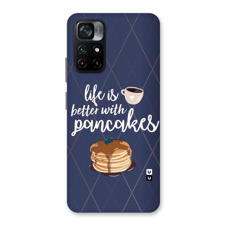 Pancake Life Back Case for Poco M4 Pro 5G