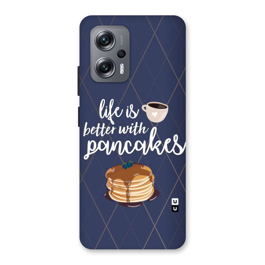 Pancake Life Back Case for Redmi K50i