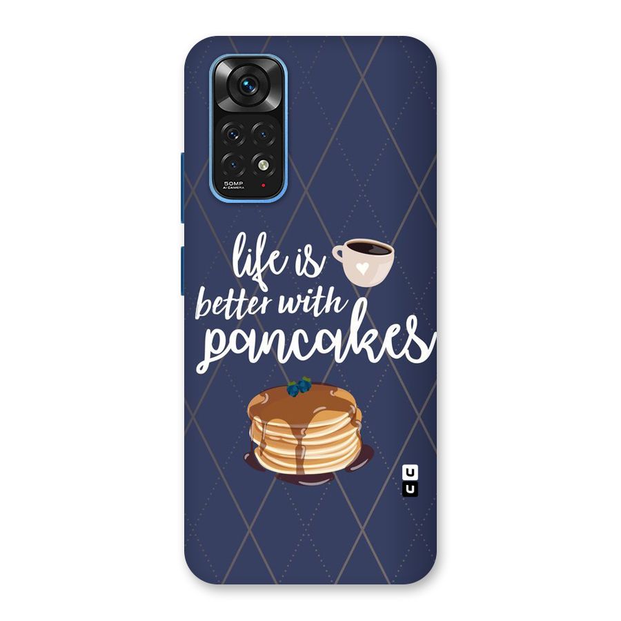 Pancake Life Back Case for Redmi Note 11S