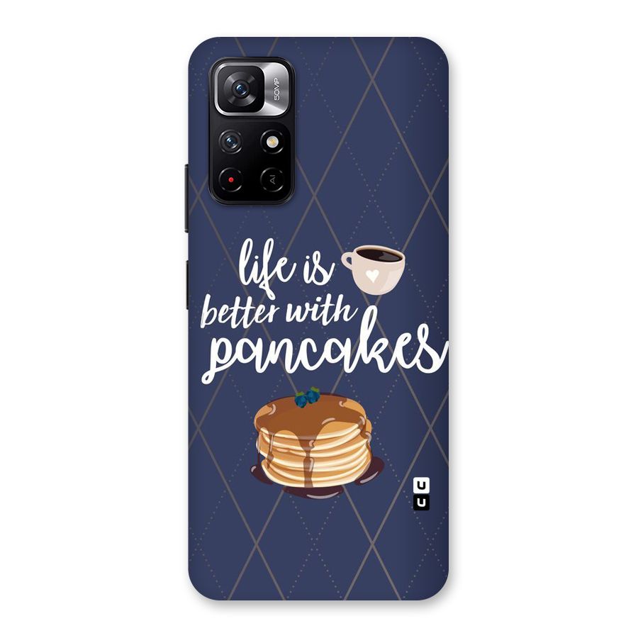 Pancake Life Back Case for Redmi Note 11T 5G