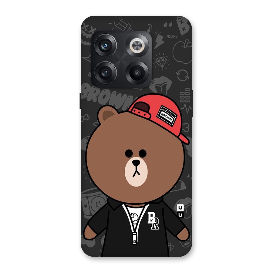 Panda Brown Back Case for OnePlus 10T