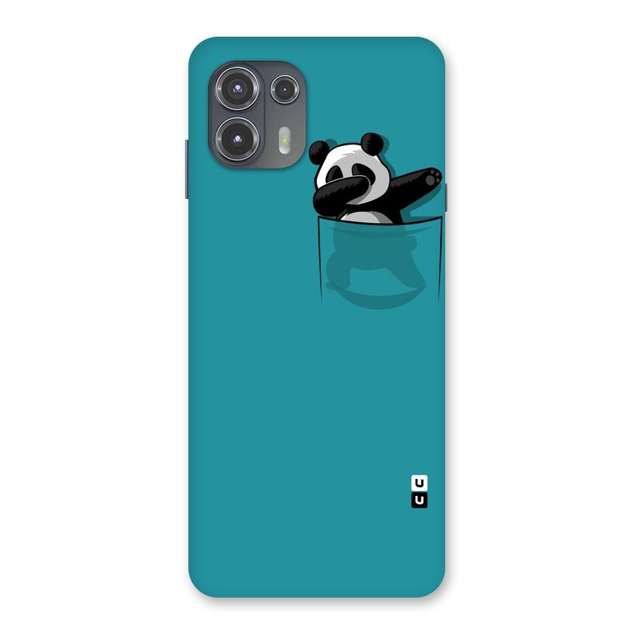 Panda Dabbing Away Back Case for Motorola Edge 20 Fusion