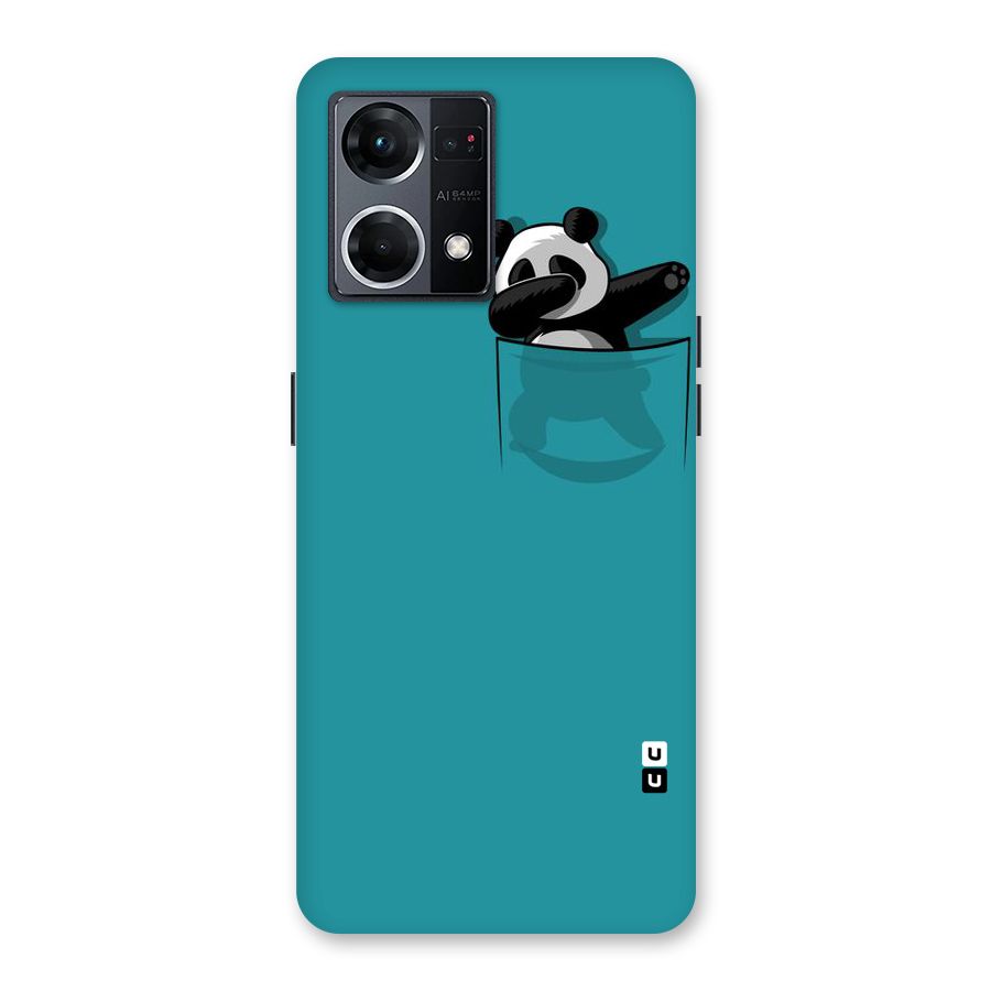 Panda Dabbing Away Glass Back Case for Oppo F21 Pro 5G
