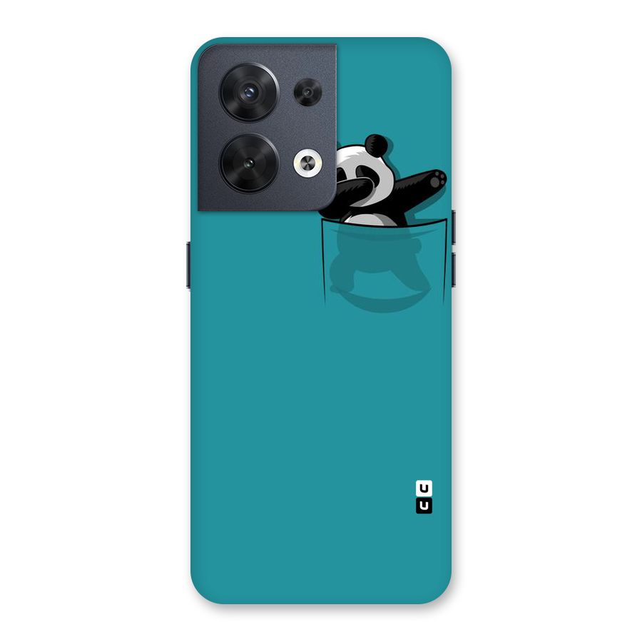 Panda Dabbing Away Back Case for Oppo Reno8 5G