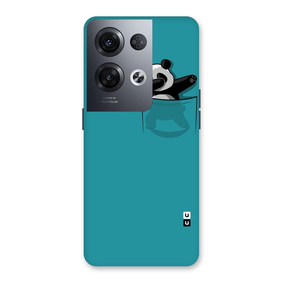 Panda Dabbing Away Back Case for Oppo Reno8 Pro 5G