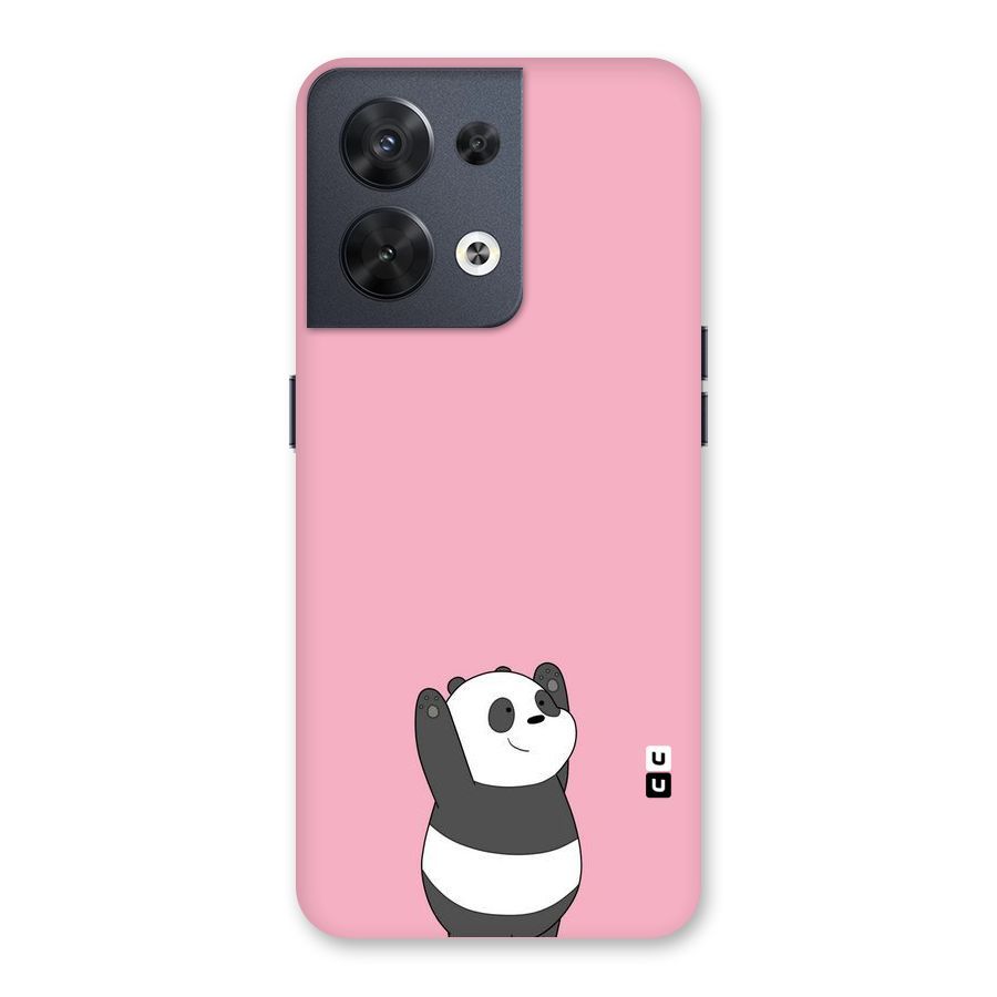 Panda Handsup Back Case for Oppo Reno8 5G
