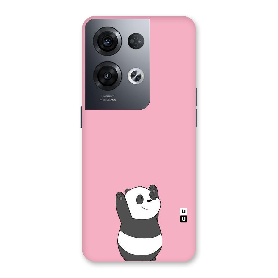 Panda Handsup Back Case for Oppo Reno8 Pro 5G