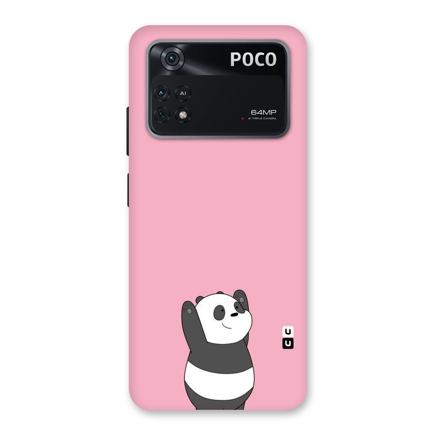Panda Handsup Back Case for Poco M4 Pro 4G
