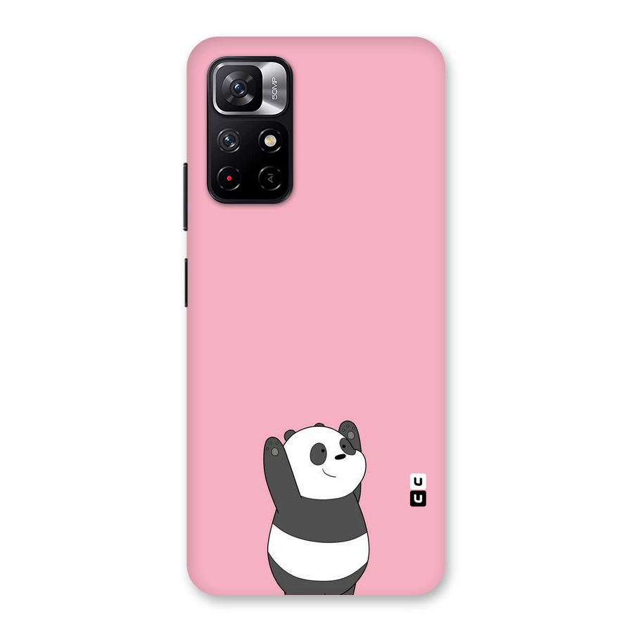 Panda Handsup Back Case for Redmi Note 11T 5G