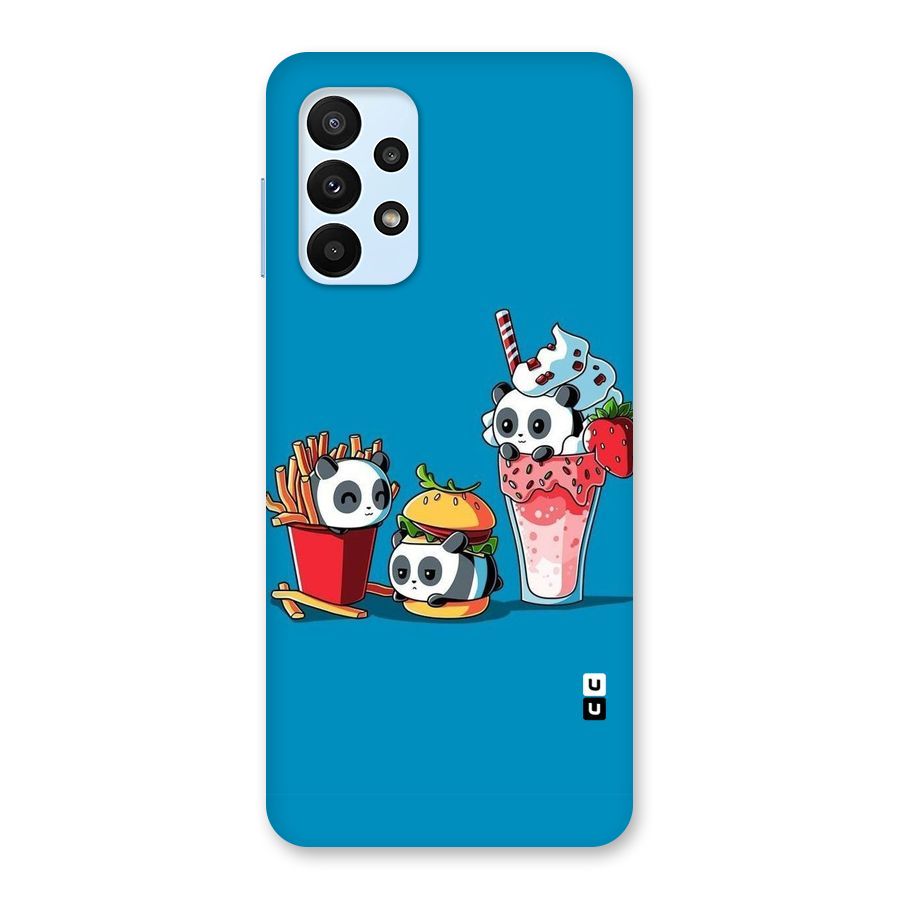 Panda Lazy Back Case for Galaxy A23