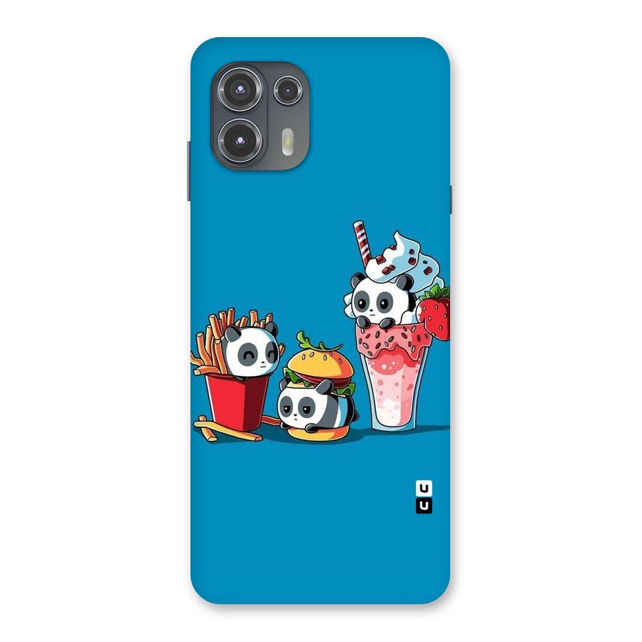 Panda Lazy Back Case for Motorola Edge 20 Fusion