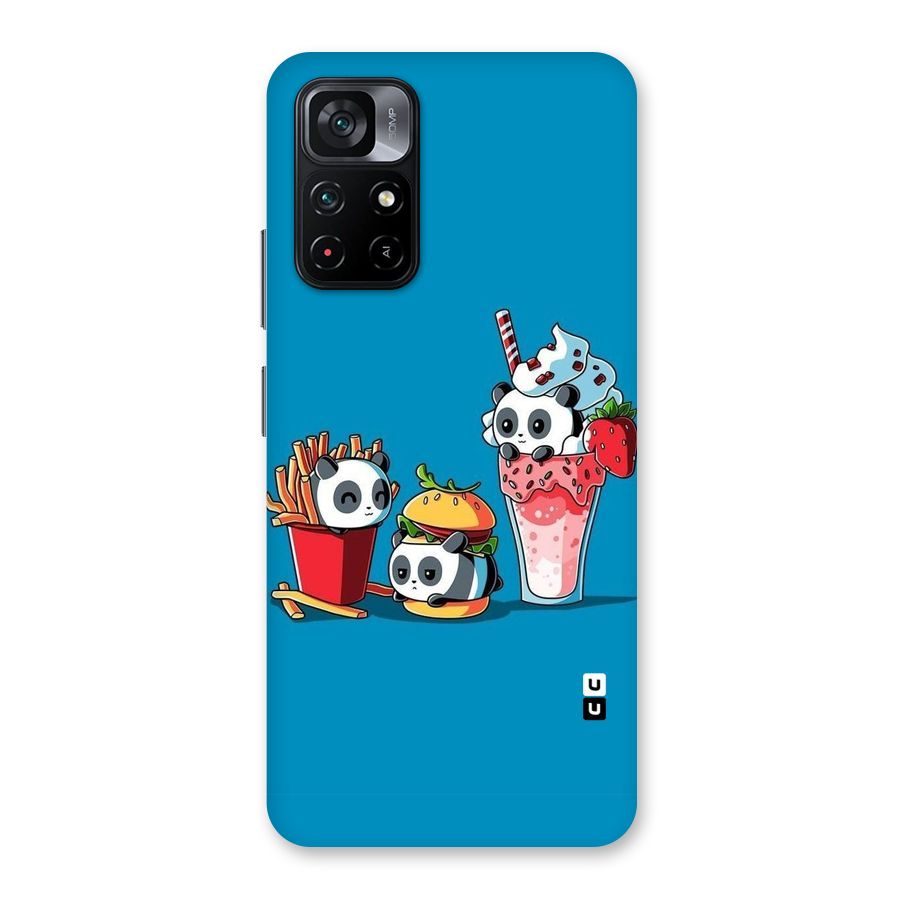Panda Lazy Back Case for Poco M4 Pro 5G
