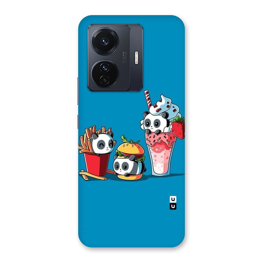Panda Lazy Back Case for Vivo T1 Pro