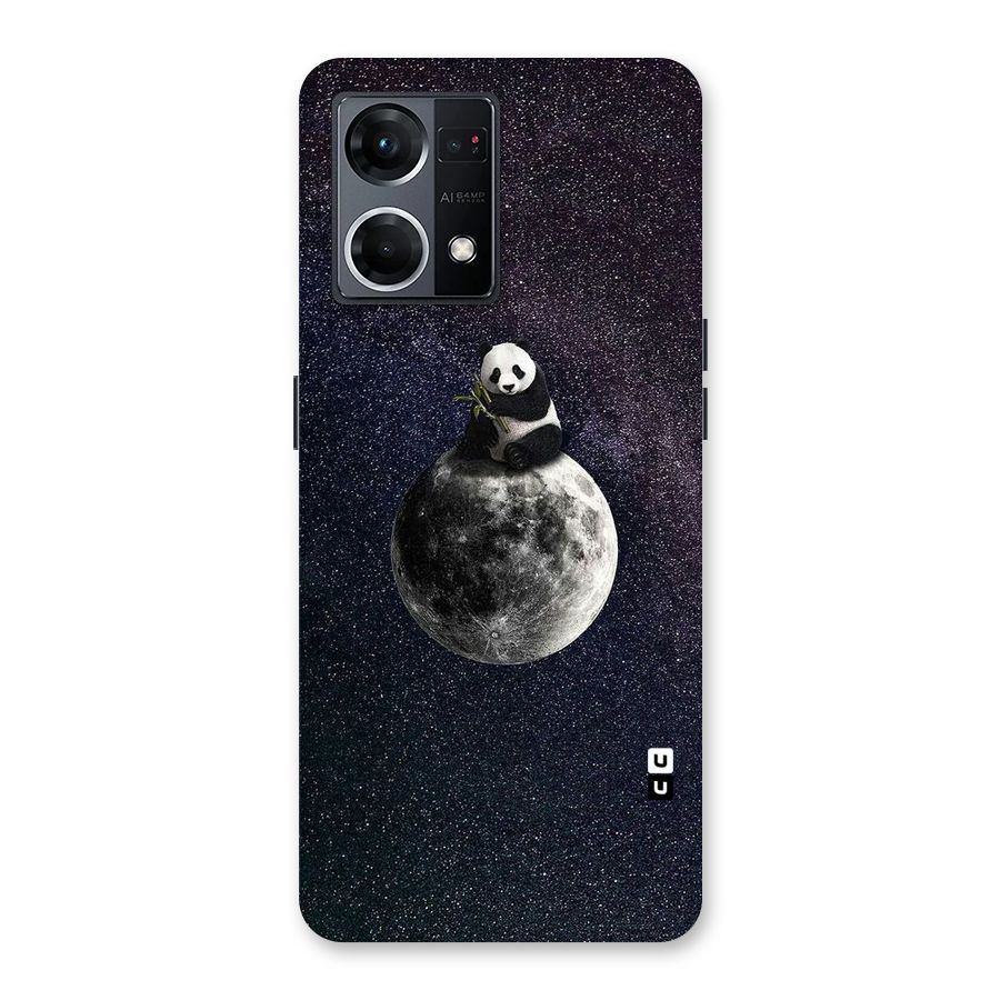 Panda Space Glass Back Case for Oppo F21 Pro 5G