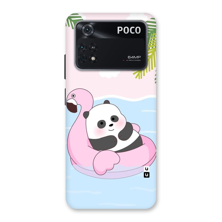 Panda Swim Back Case for Poco M4 Pro 4G
