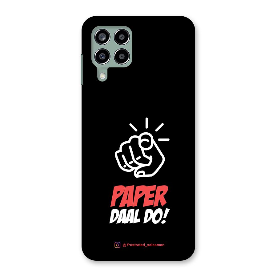 Paper Daal Do Black Back Case for Galaxy M33