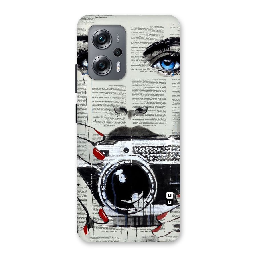 Paper Face Beauty Back Case for Redmi K50i