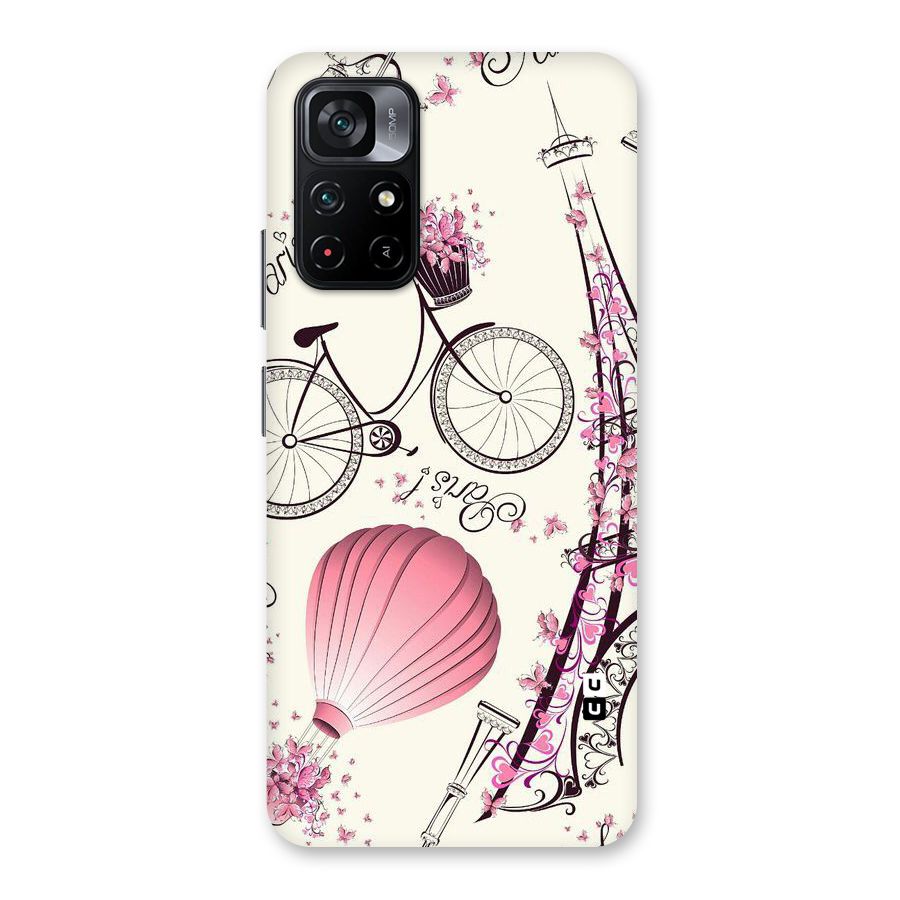 Paris Clipart Back Case for Poco M4 Pro 5G