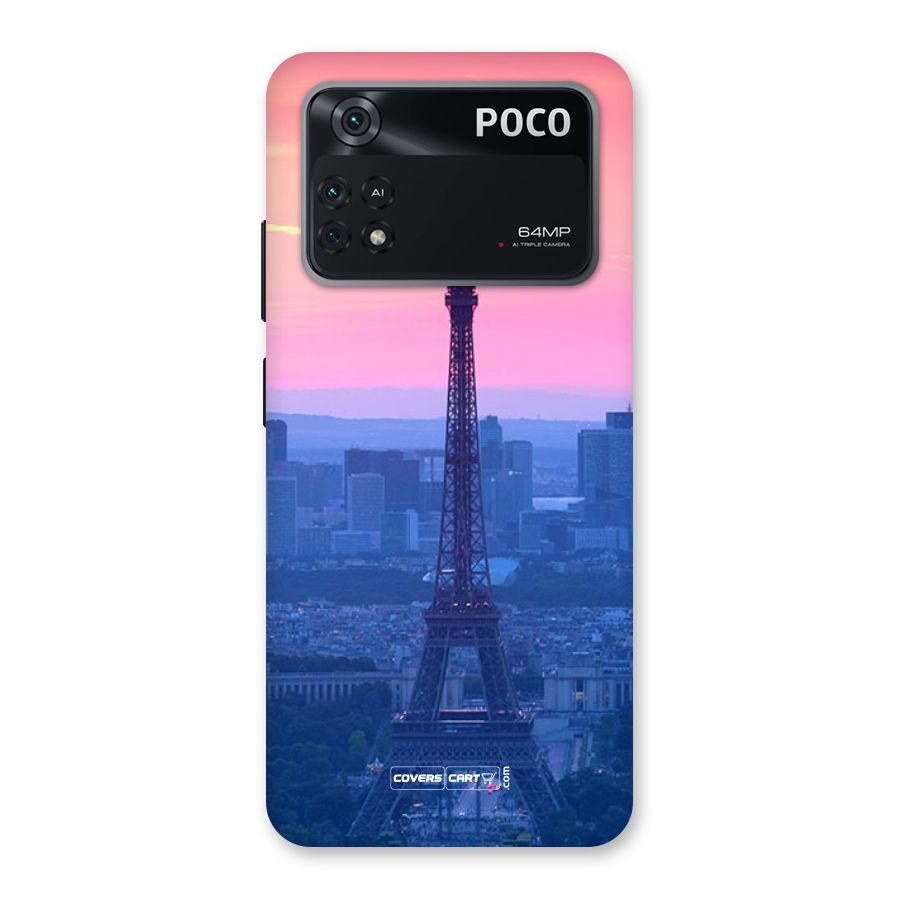 Paris Tower Back Case for Poco M4 Pro 4G