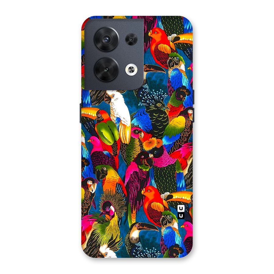 Parrot Art Back Case for Oppo Reno8 5G