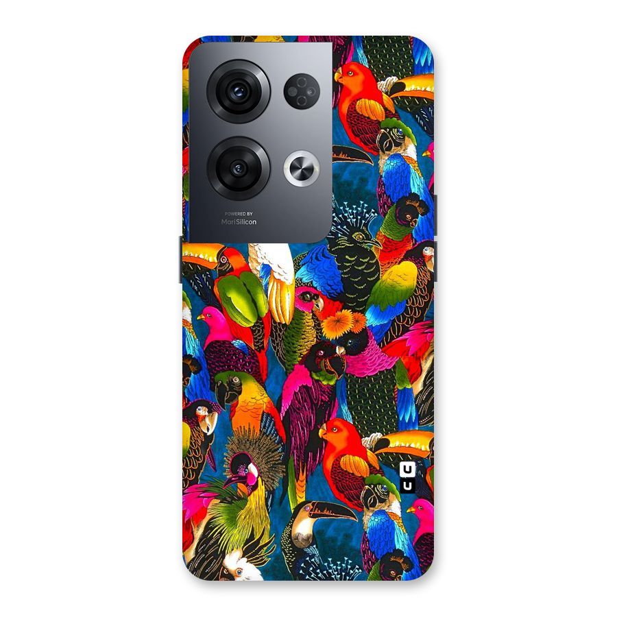 Parrot Art Back Case for Oppo Reno8 Pro 5G