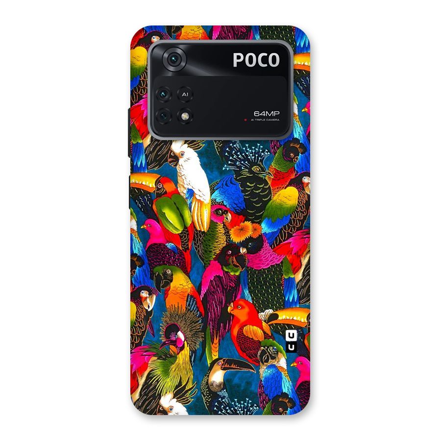 Parrot Art Back Case for Poco M4 Pro 4G