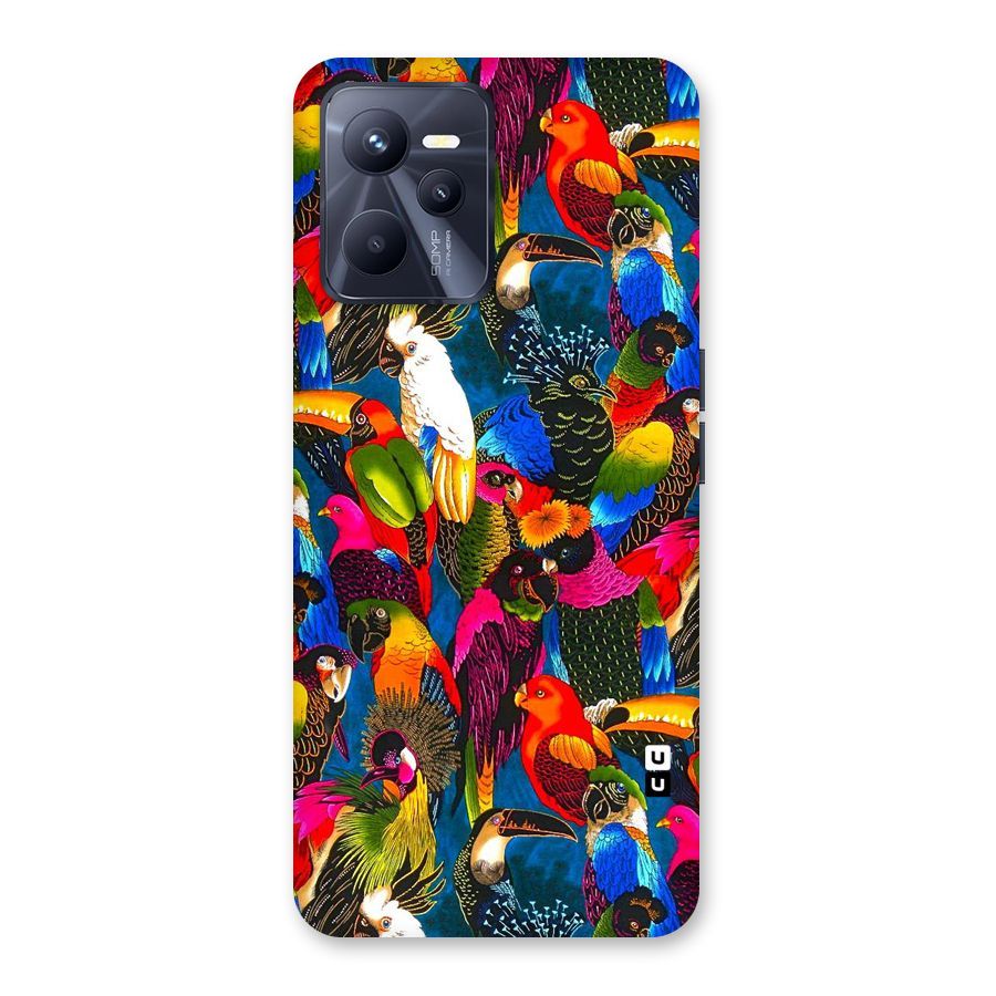 Parrot Art Back Case for Realme C35