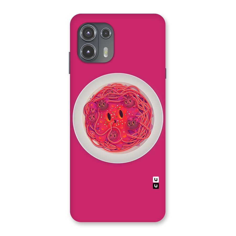 Pasta Cute Back Case for Motorola Edge 20 Fusion