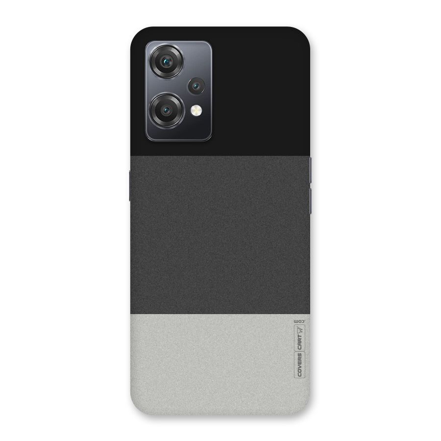 Pastel Black and Grey Back Case for OnePlus Nord CE 2 Lite 5G