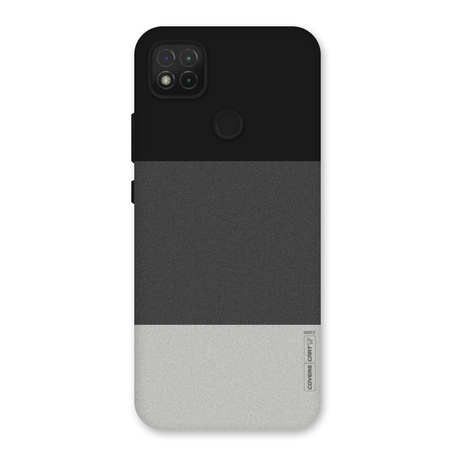 Pastel Black and Grey Back Case for Redmi 9 Activ