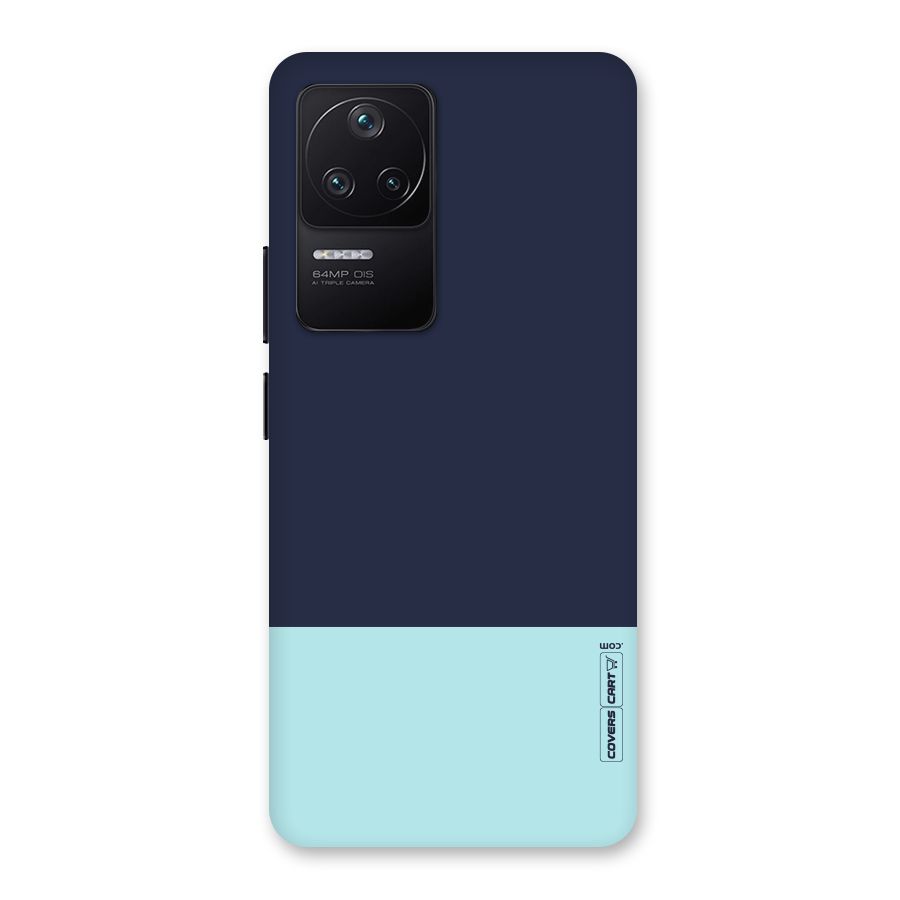 Pastel Blues Back Case for Poco F4 5G