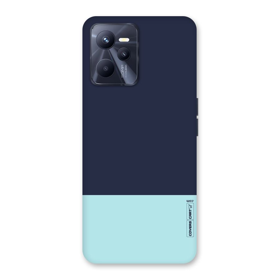 Pastel Blues Back Case for Realme C35