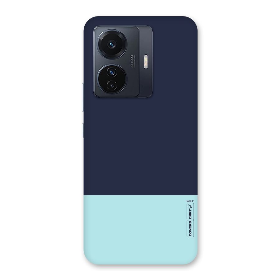 Pastel Blues Back Case for Vivo T1 Pro