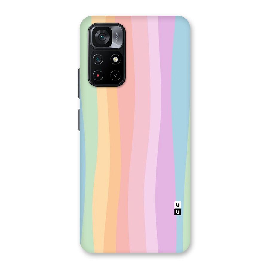 Pastel Curves Back Case for Poco M4 Pro 5G