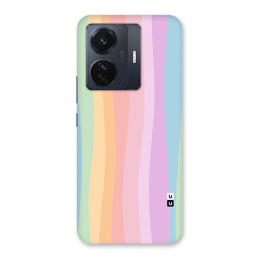 Pastel Curves Back Case for Vivo T1 Pro