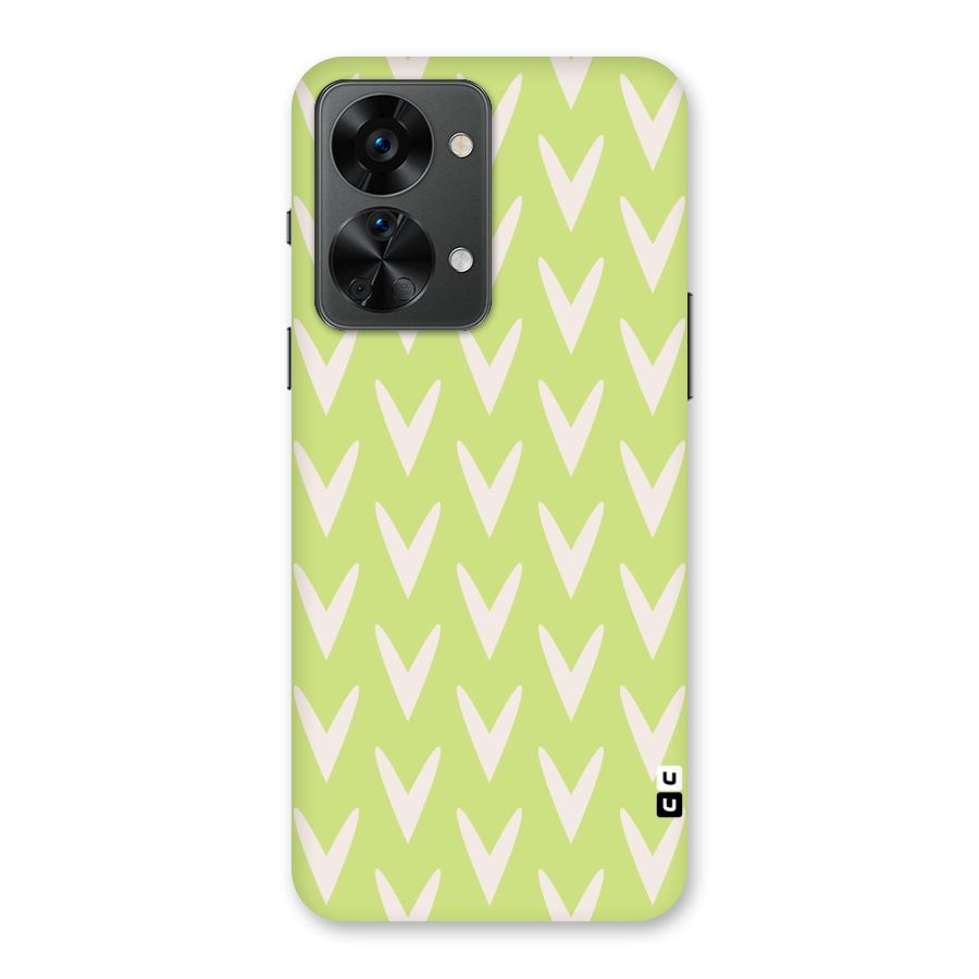 Pastel Green Grass Back Case for OnePlus Nord 2T
