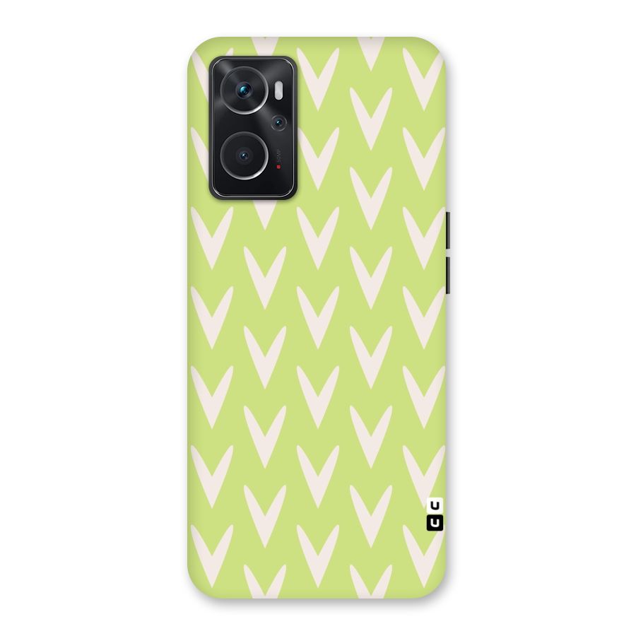 Pastel Green Grass Back Case for Oppo K10 4G