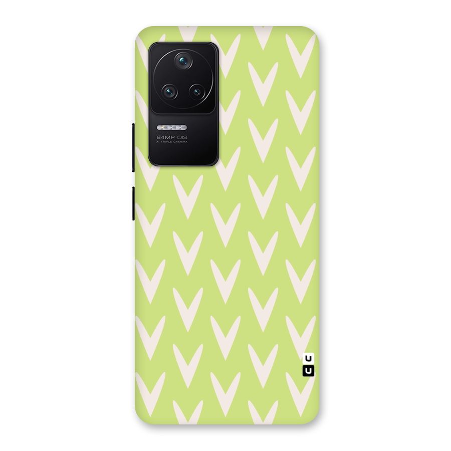 Pastel Green Grass Back Case for Poco F4 5G