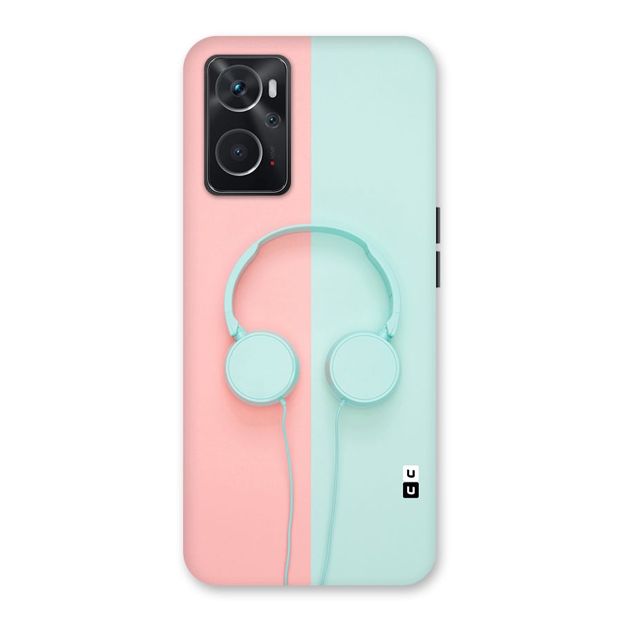 Pastel Headphones Back Case for Oppo K10 4G