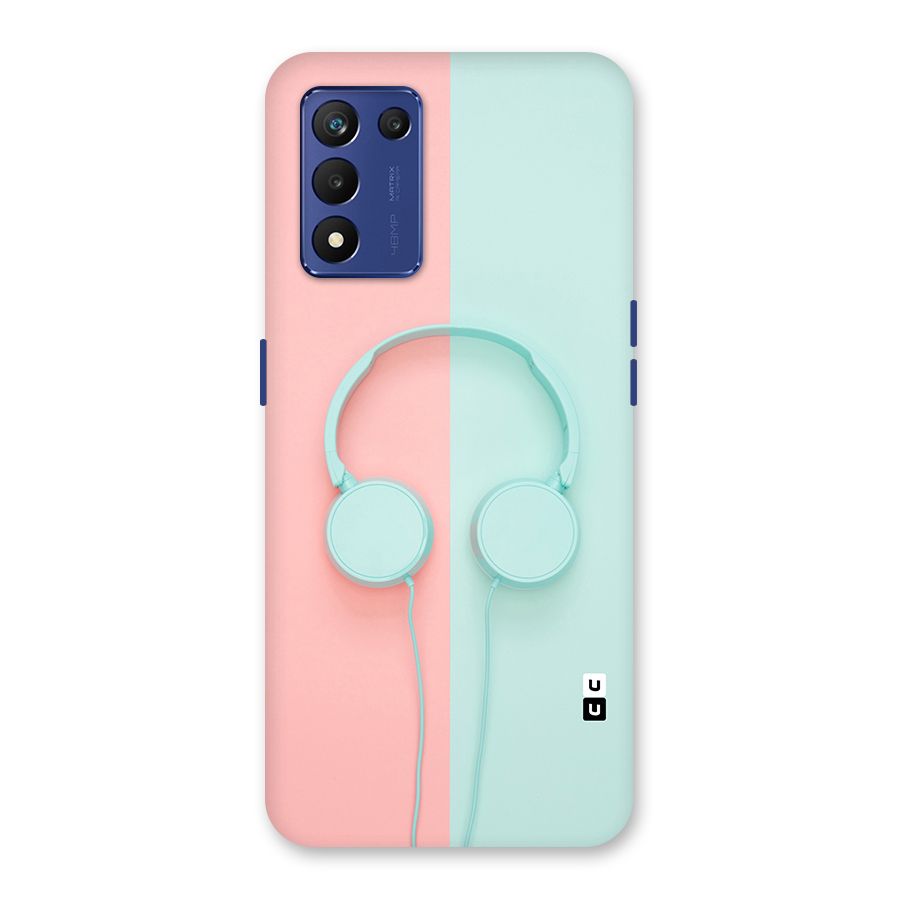 Pastel Headphones Back Case for Realme 9 5G Speed