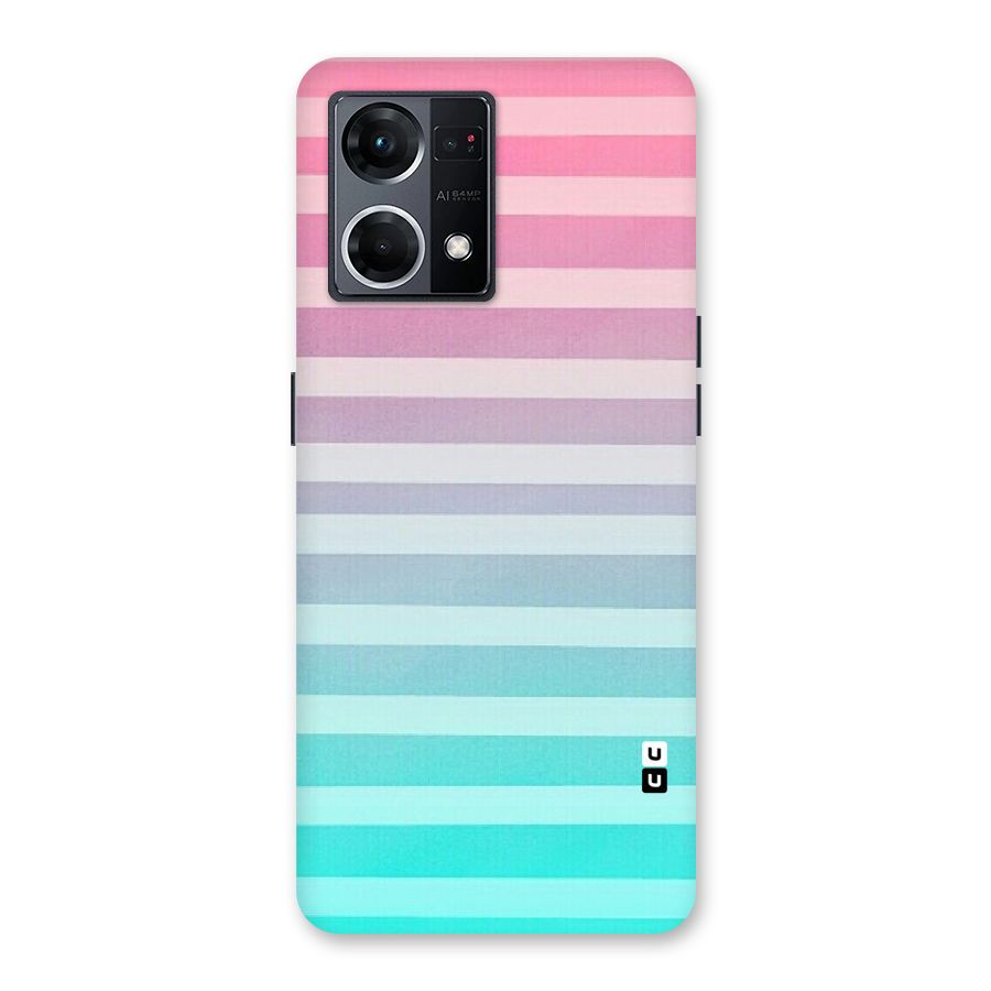 Pastel Ombre Glass Back Case for Oppo F21 Pro 5G