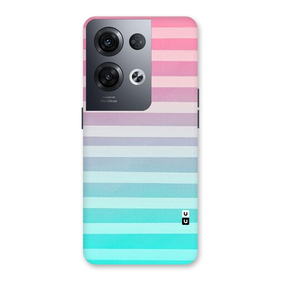 Pastel Ombre Back Case for Oppo Reno8 Pro 5G