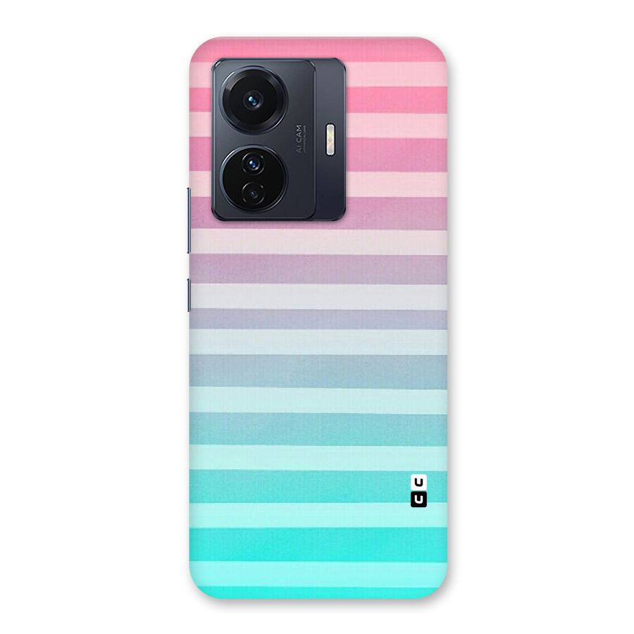 Pastel Ombre Back Case for Vivo T1 Pro