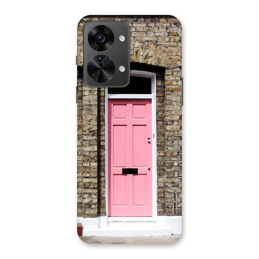 Pastel Pink Door Back Case for OnePlus Nord 2T
