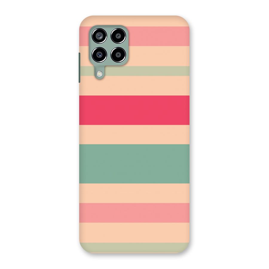 Pastel Stripes Vintage Back Case for Galaxy M33