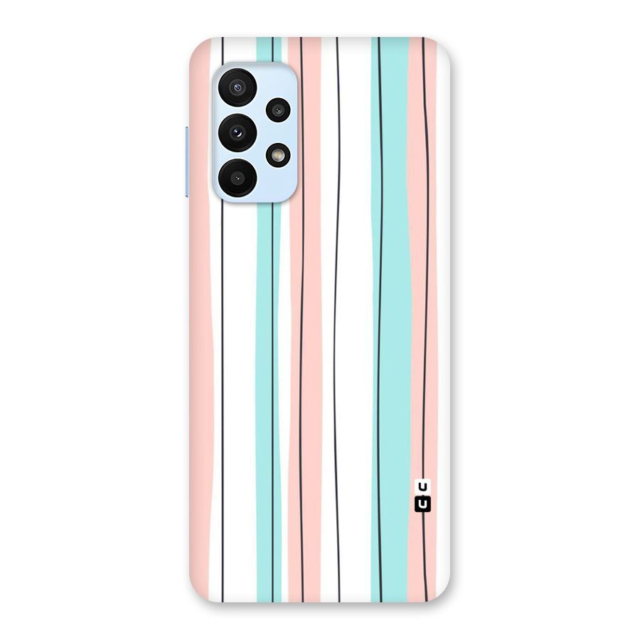 Pastel Tri Stripes Back Case for Galaxy A23