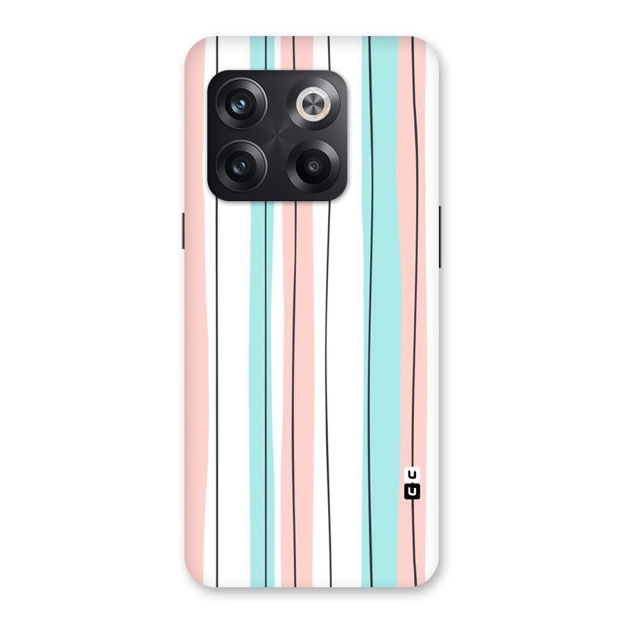 Pastel Tri Stripes Back Case for OnePlus 10T